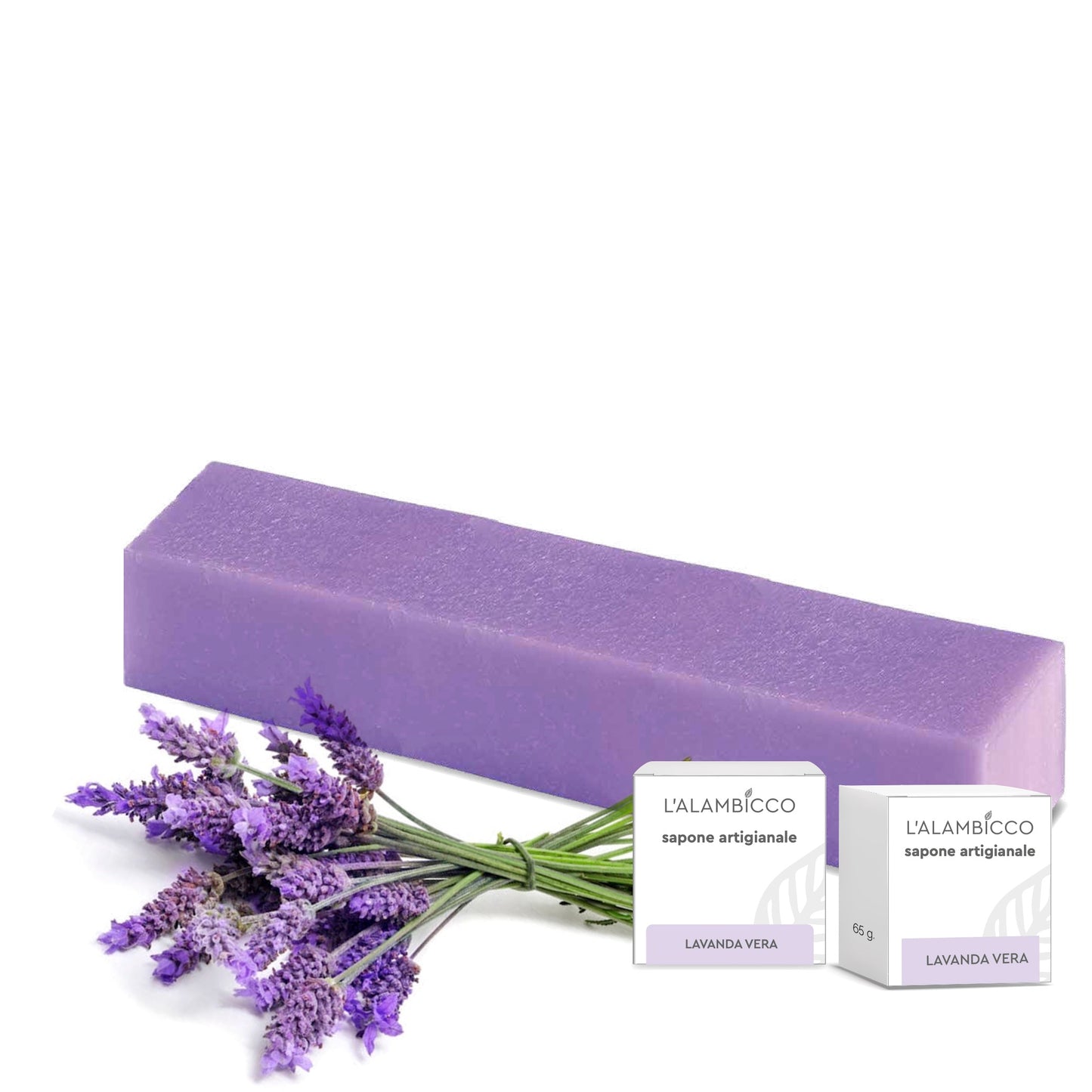 SAPONE VEGETALE lavanda vera barra 750 g.