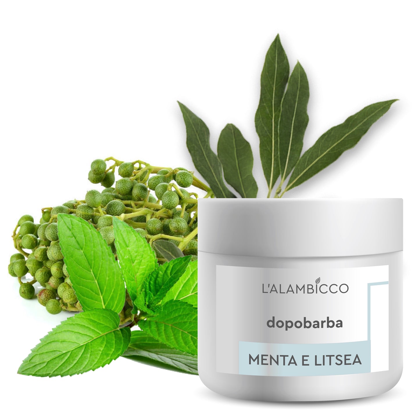 DOPOBARBA MENTA E LITSEA 100 ml (senza alcol)